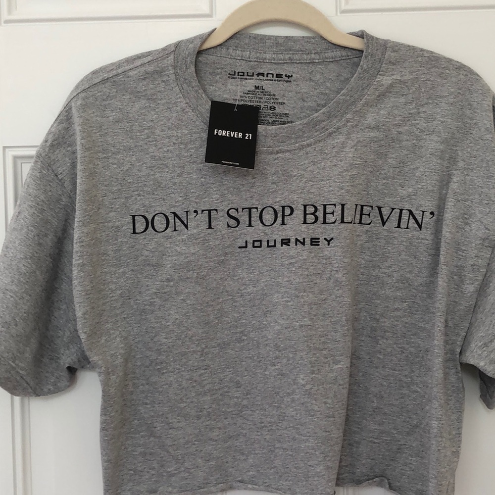 Forever 21 cropped tee. NWT.